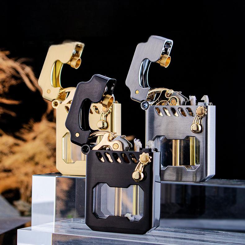 Mecha Metal Rocker Lighter