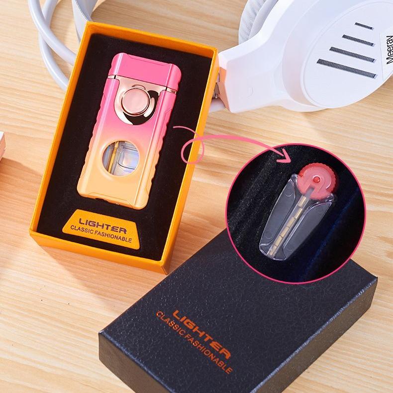 Colorful Adjustable Flame Retro Lighter
