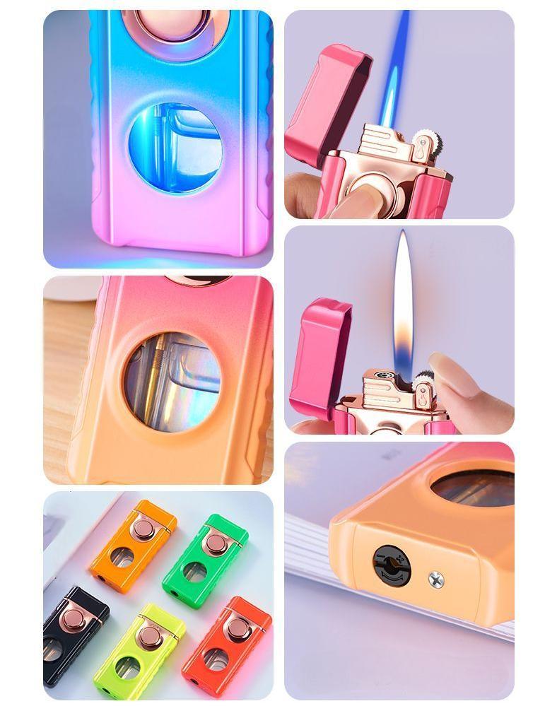 Colorful Adjustable Flame Retro Lighter
