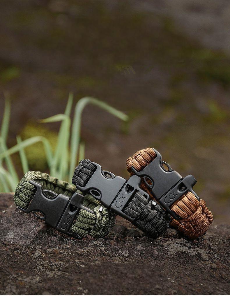 Outdoor Survival Bracelet - Multi-Functional Fire Lighter