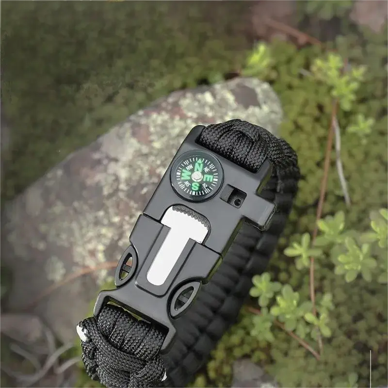 Outdoor Survival Bracelet - Multi-Functional Fire Lighter