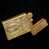 Constantine Series Antique Brass Lighters