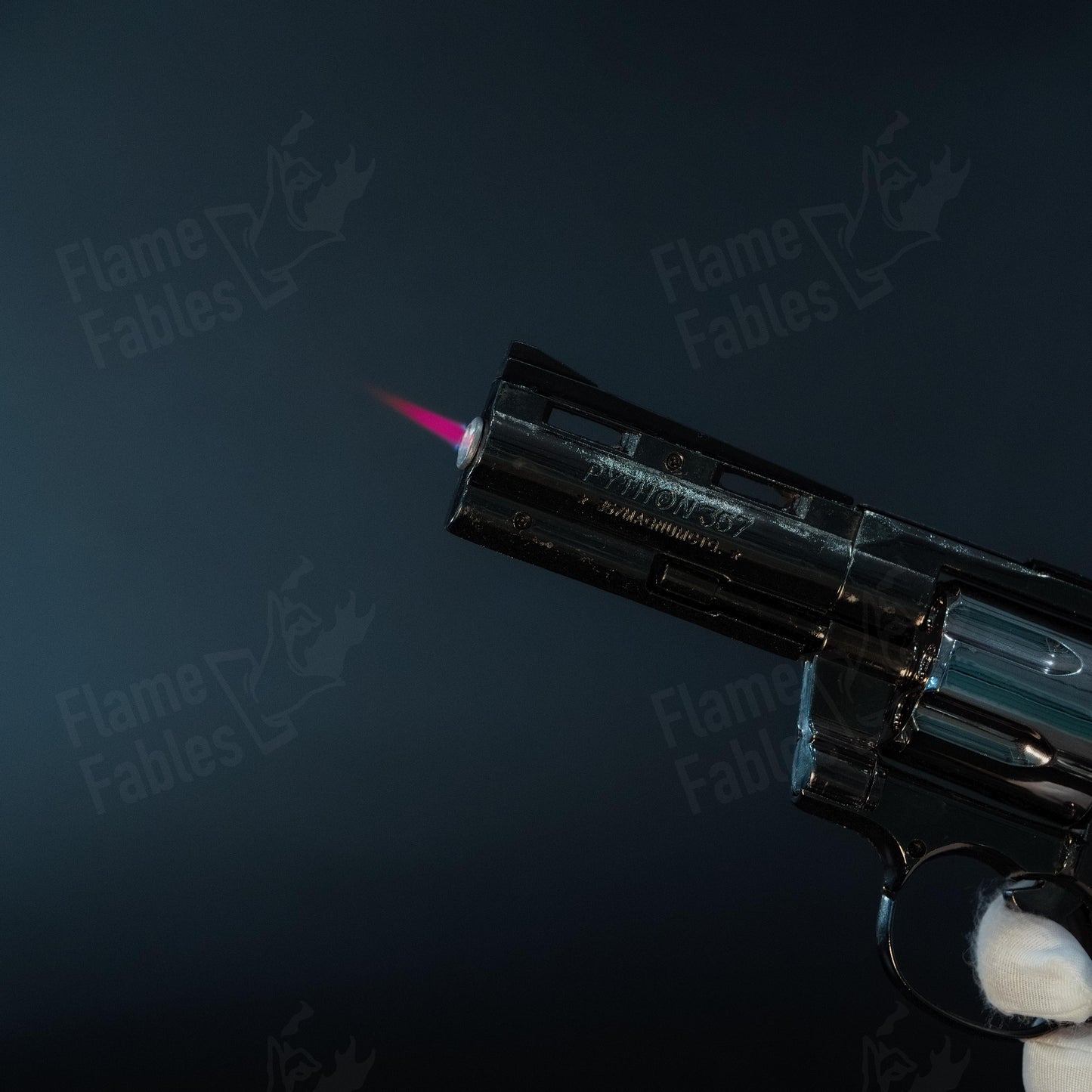 Interactive 1:1 Scale Revolver Style Jet Lighter