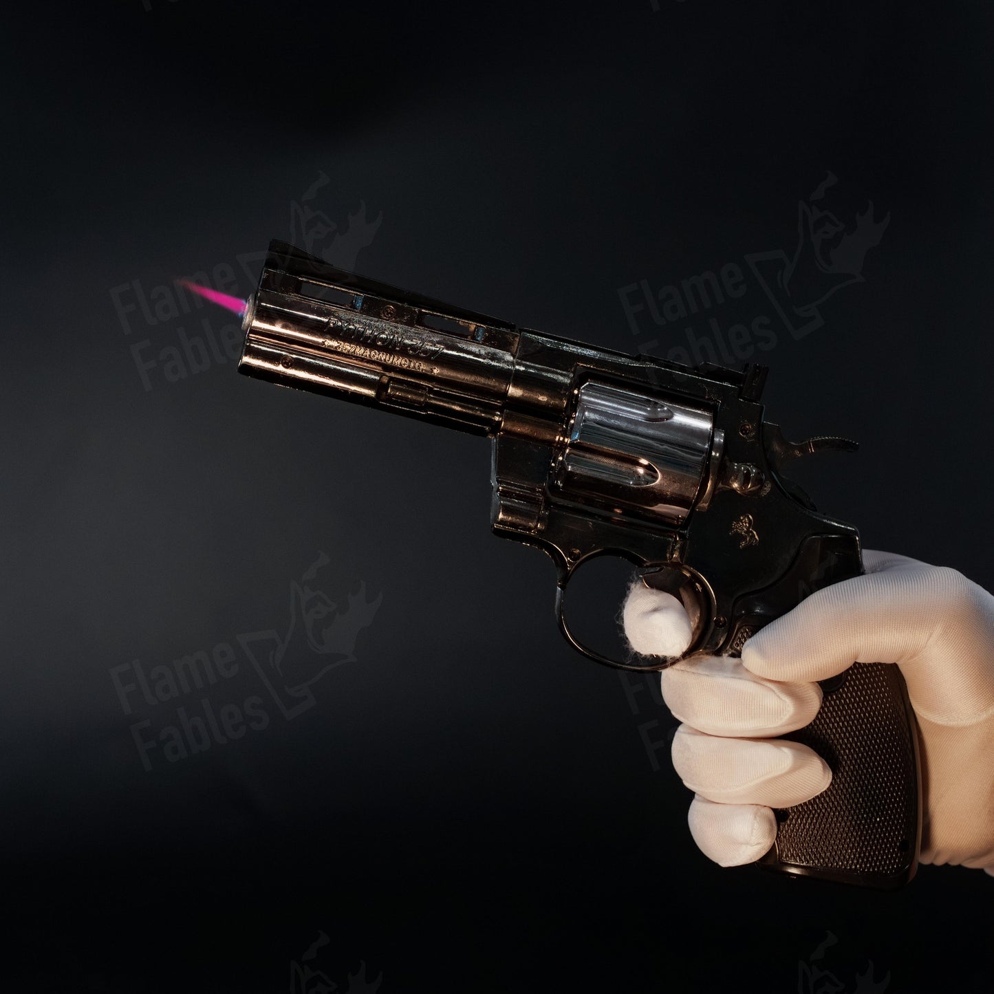 Interactive 1:1 Scale Revolver Style Jet Lighter