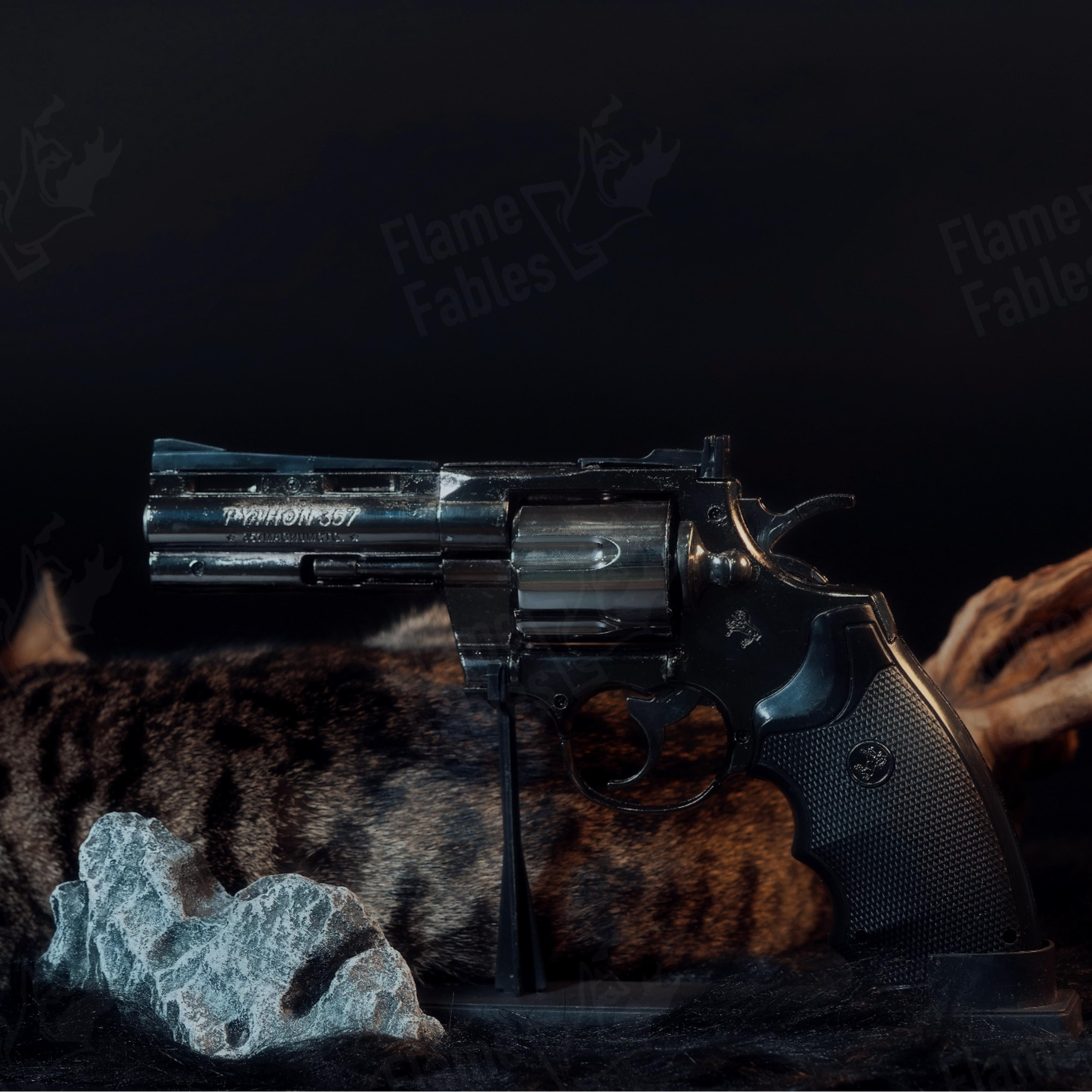 Interactive 1:1 Scale Revolver Style Jet Lighter