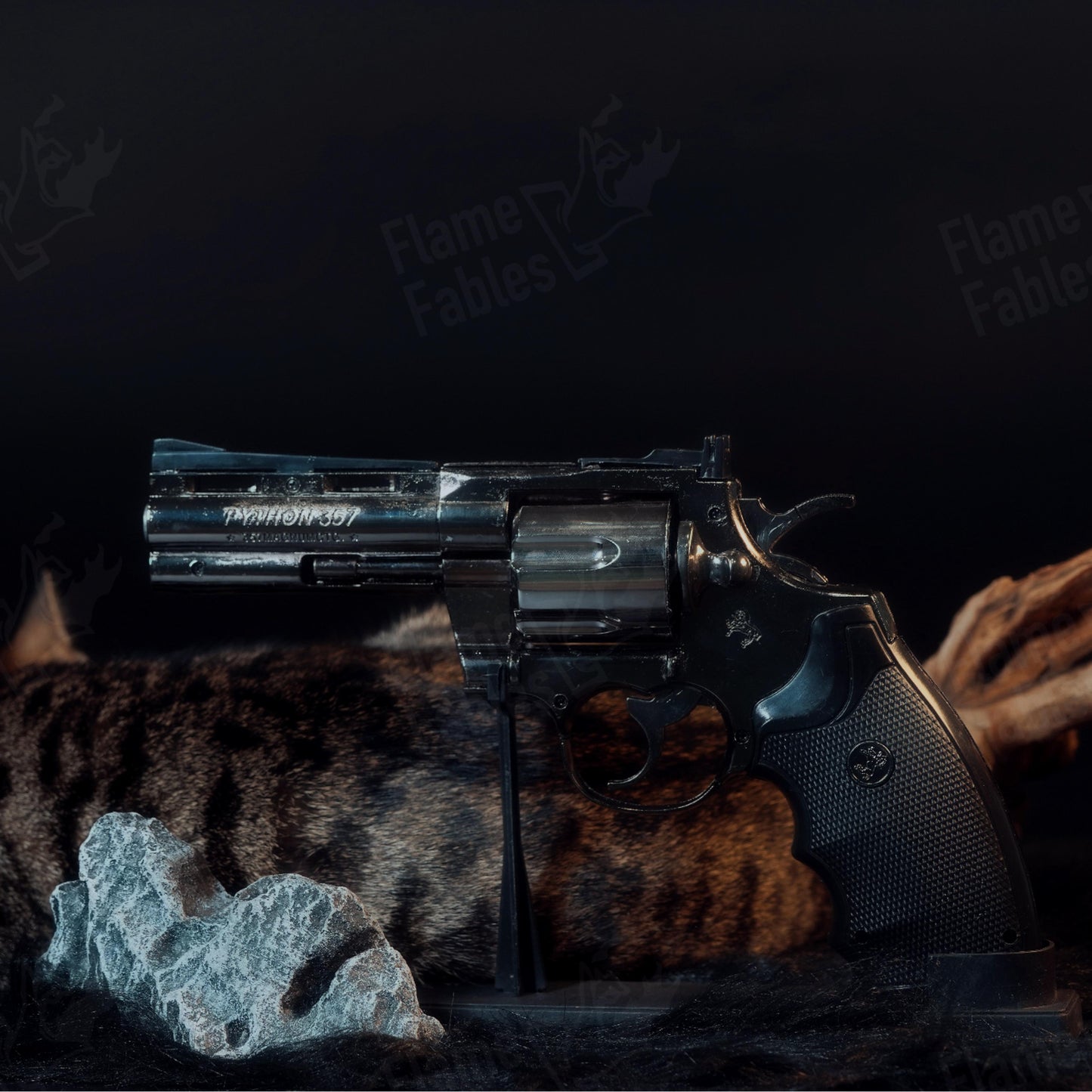 Interactive 1:1 Scale Revolver Style Jet Lighter