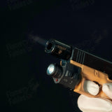 Glock Style Jet Lighter with IR/Light & Sound/Flame FX Silencer