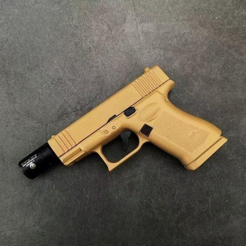 Glock Style Jet Lighter with IR/Light & Sound/Flame FX Silencer