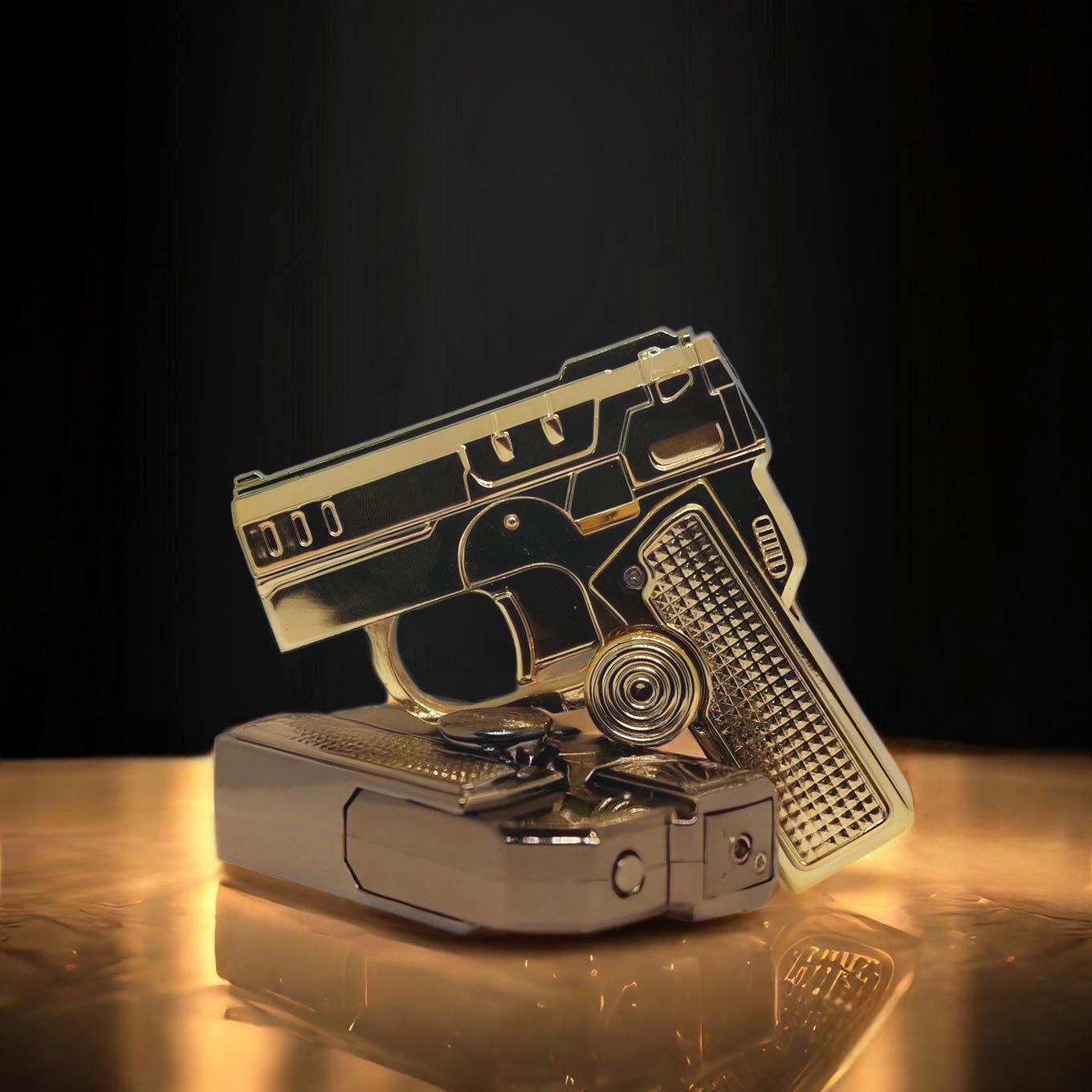 Laser Torch Metal Gun Model Lighter