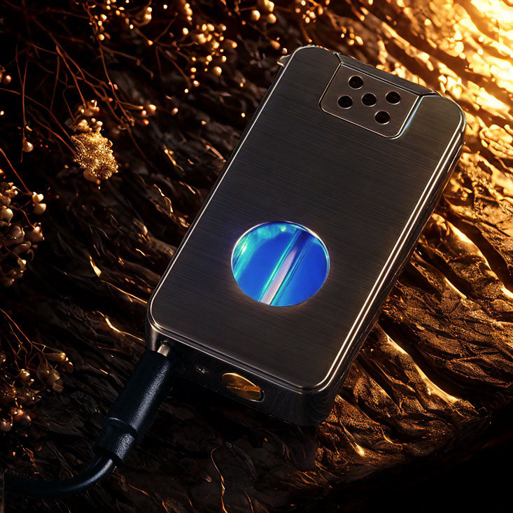 Shake-to-Ignite Transparent Chamber Lighter