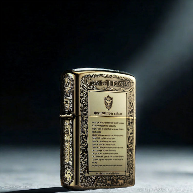 Song of Ice and Fire Carved Lighter