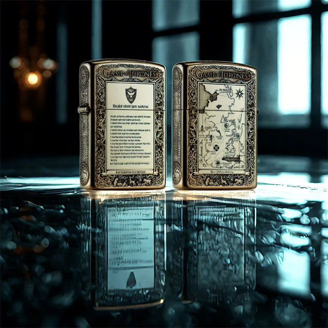Song of Ice and Fire Carved Lighter