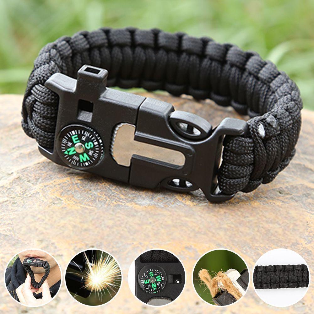 Outdoor Survival Bracelet - Multi-Functional Fire Lighter