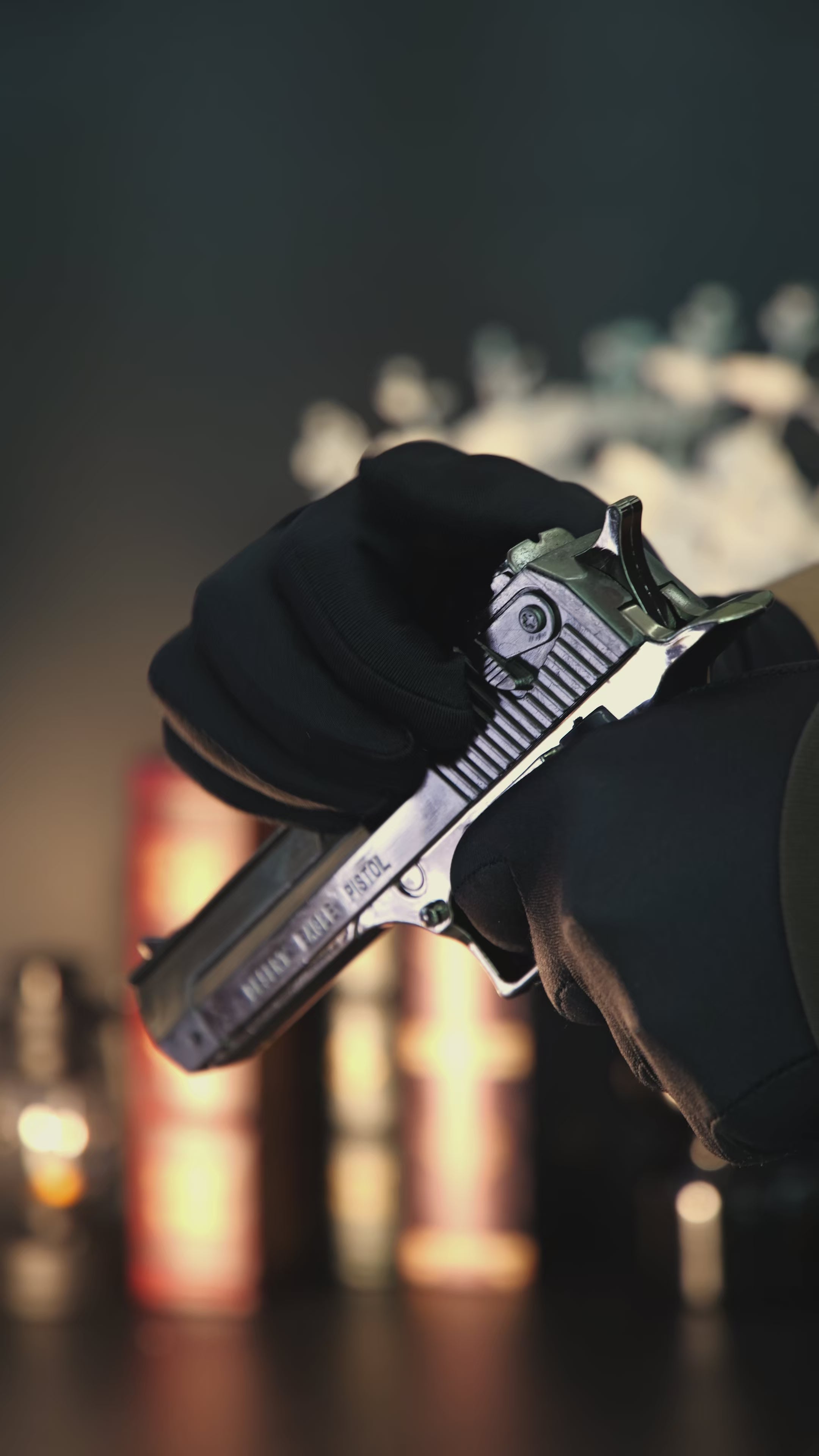 Desert Eagle-Inspired Windproof Lighter